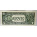 UNITED STATES OF AMERICA 1998 . ONE 1 DOLLAR BANKNOTE . ERROR . INSUFFICIENT INK